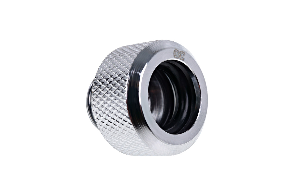 Alphacool Eiszapfen 16mm HardTube screw-on nozzle G1/4 - Chrome