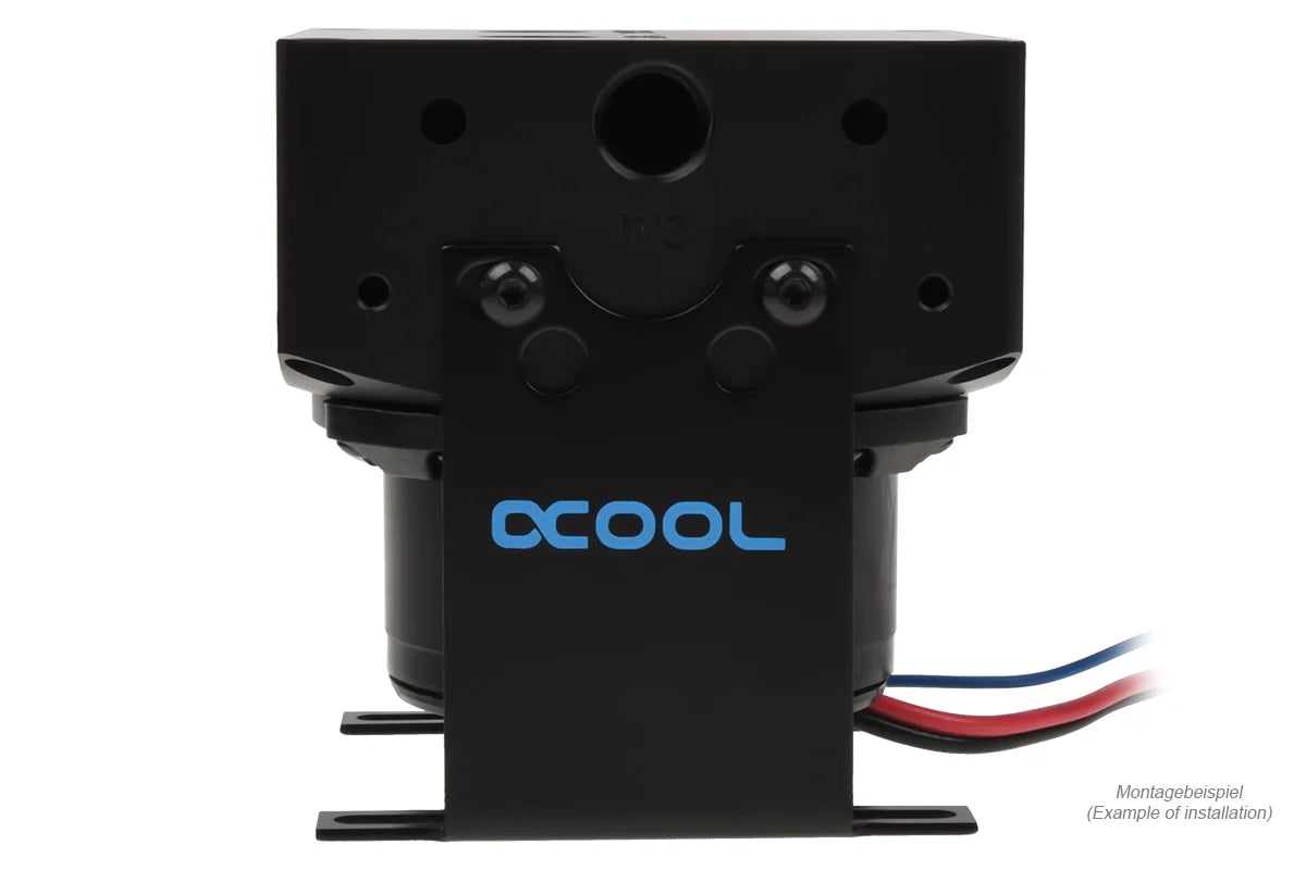 Alphacool Eisdecke D5 attachment - Black Acetal G1/4 - (VPP755/VPP655/TPP644/MCP655) V.3