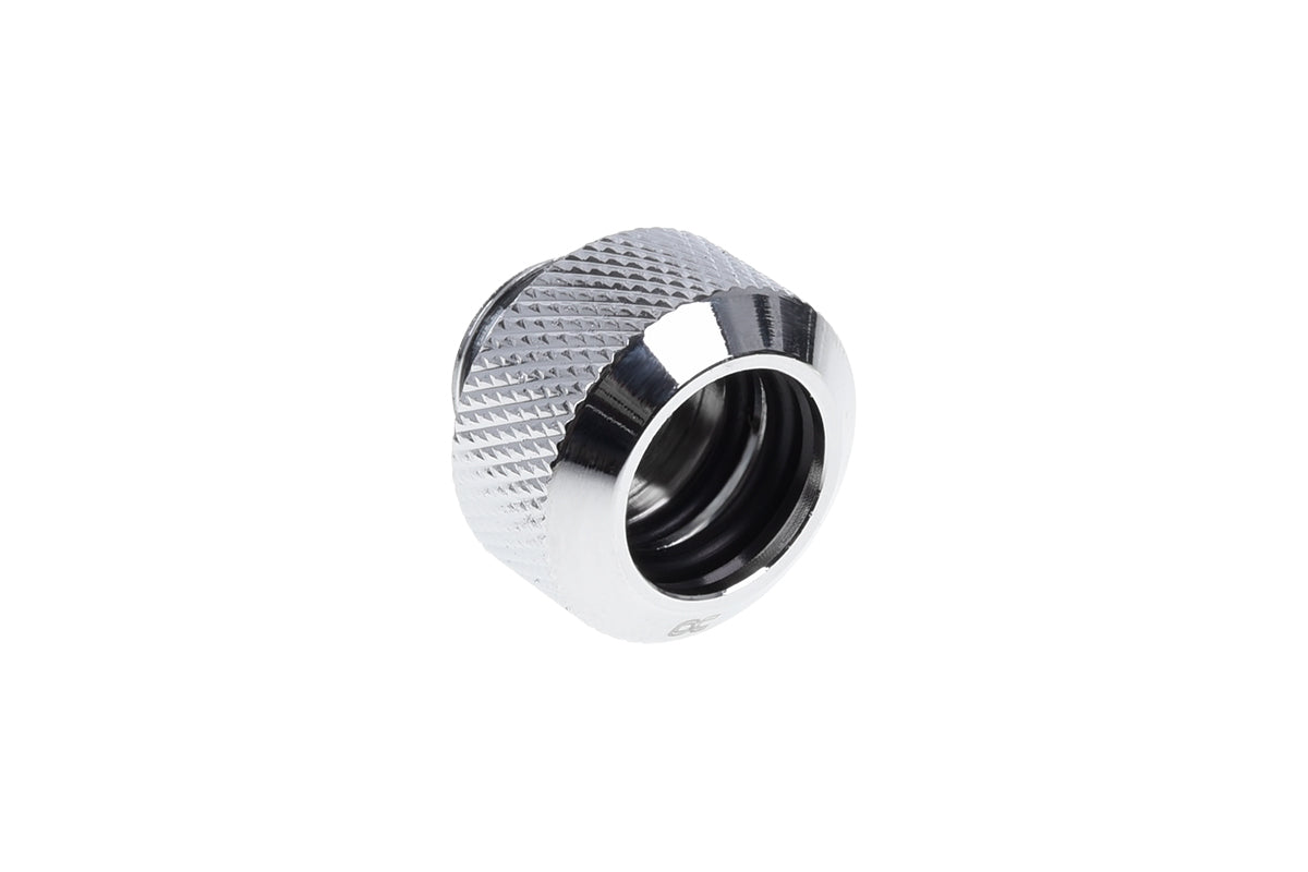 Alphacool Eiszapfen 13mm HardTube screw-on nozzle G1/4 - Chrome Sixpack