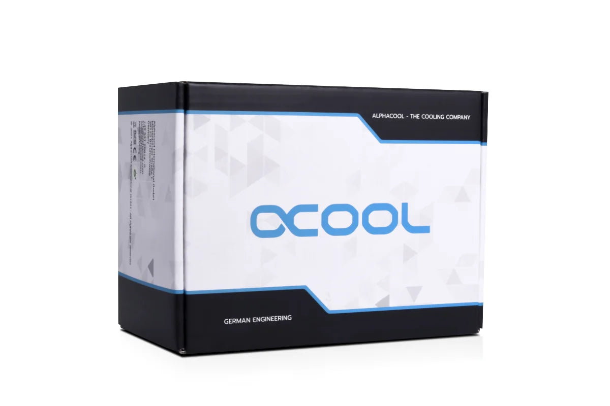 Alphacool Core 100 Aurora reservoir acetal/acrylic with Apex pump