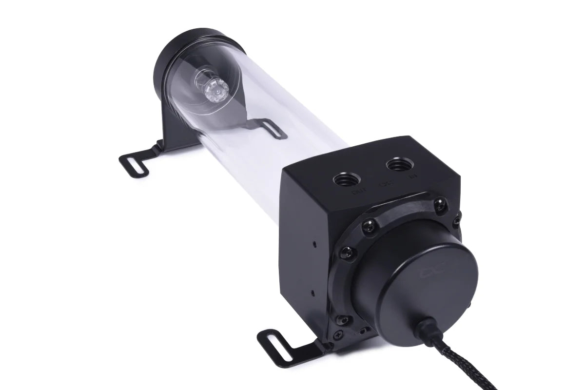 Alphacool Core 200 Aurora reservoir acetal/acrylic with Apex pump