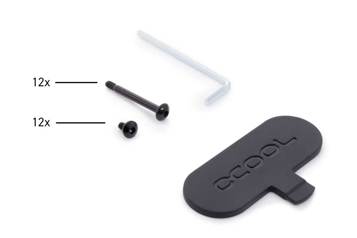 Alphacool HPE-30 Full Copper 360mm Radiator - White