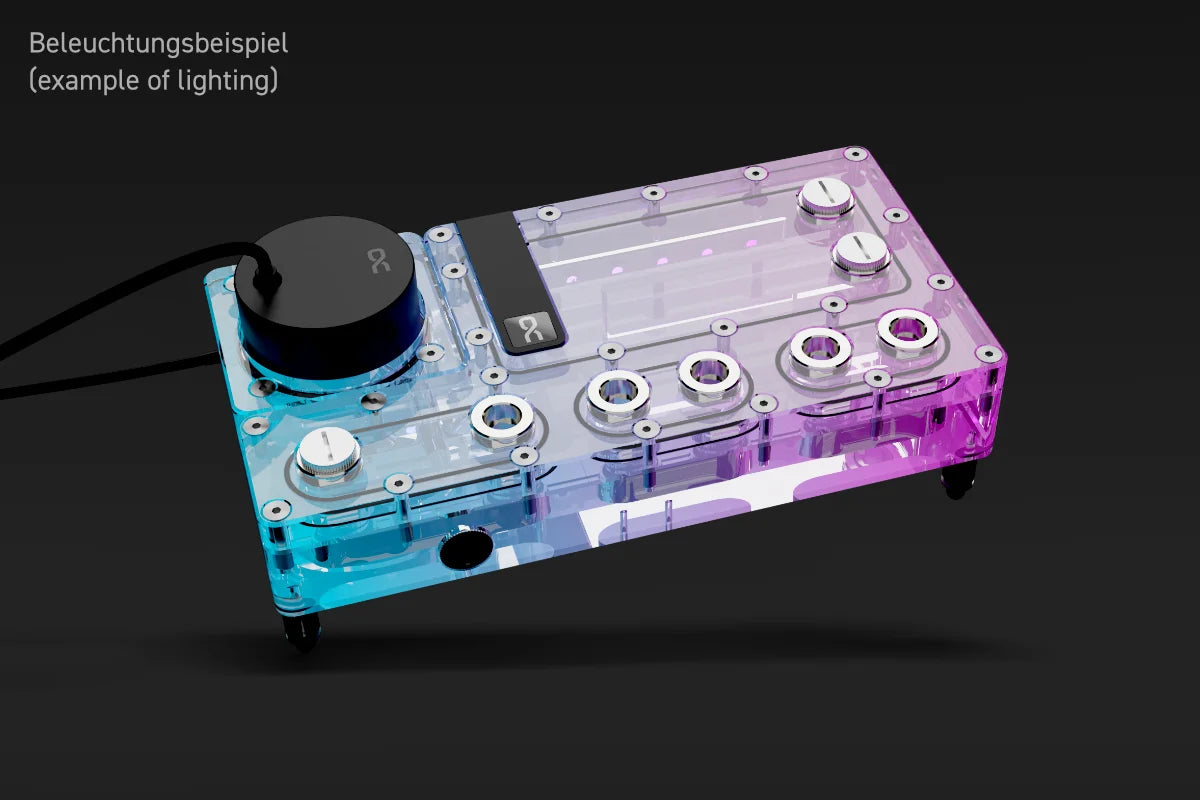 Alphacool Core Distro Plate 240 Right with VPP Apex Pump