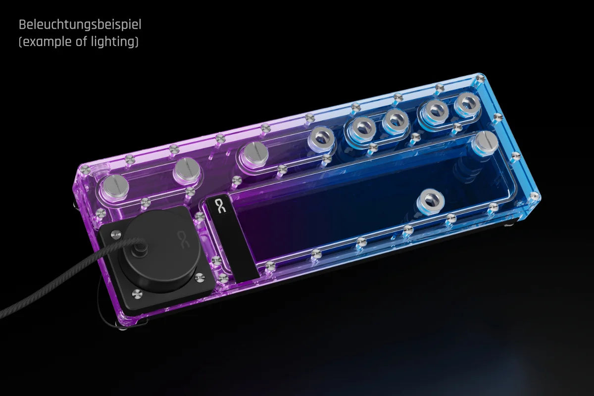 Alphacool Core Distro Plate 360 Left D5/DDC V.2 with D5 Apex pump