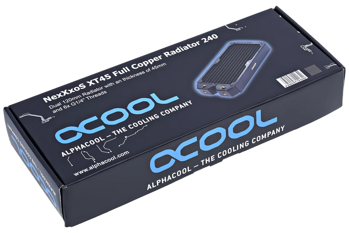 Alphacool NexXxoS XT45 Full Copper 240mm Radiator