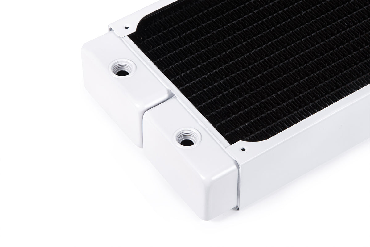 Alphacool NexXxoS XT45 Full Copper 240mm Radiator V.2 - White Special Edition