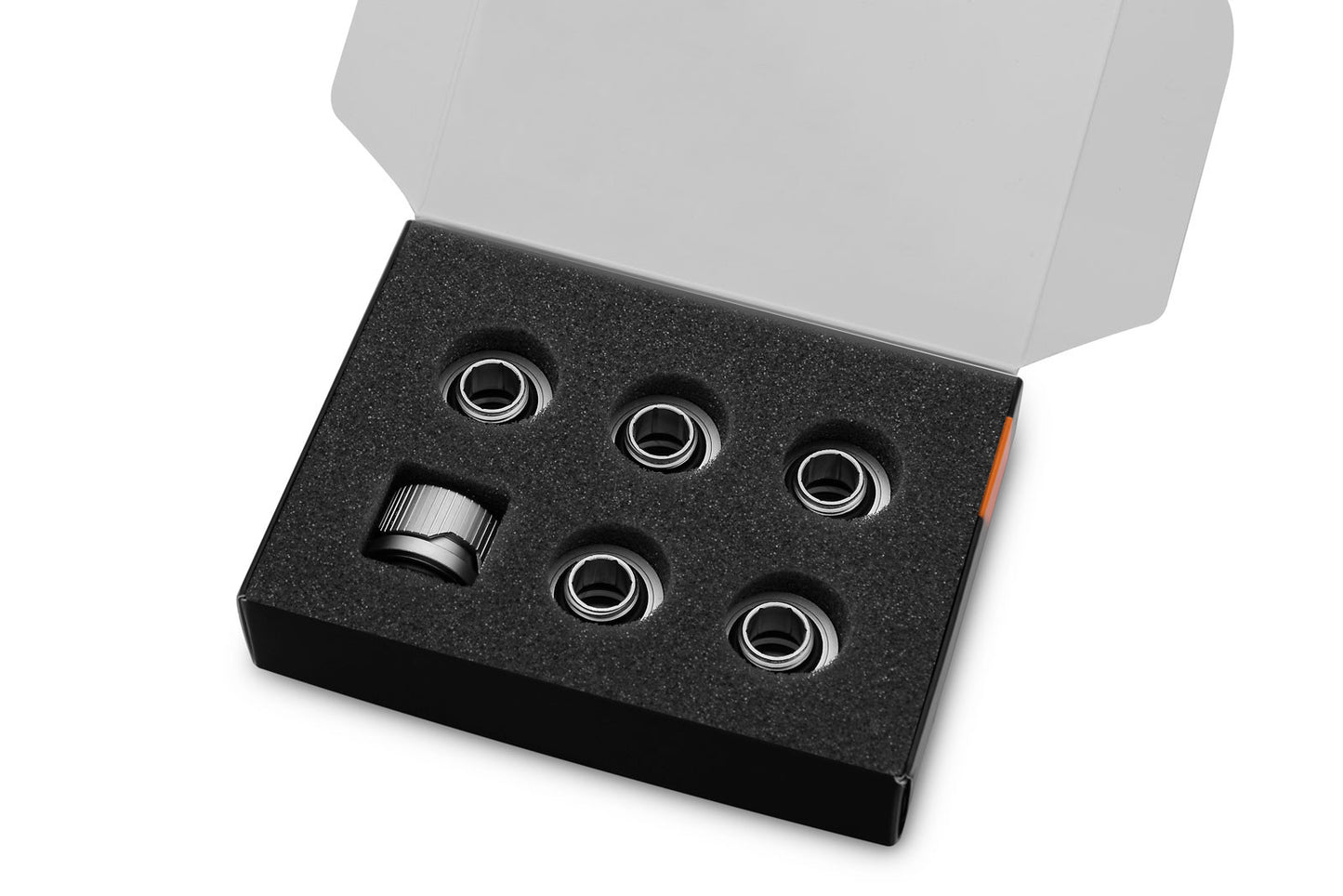 EKWB EK-Quantum Torque 6-Pack HDC 14 - Satin Titanium - Canada Watercool