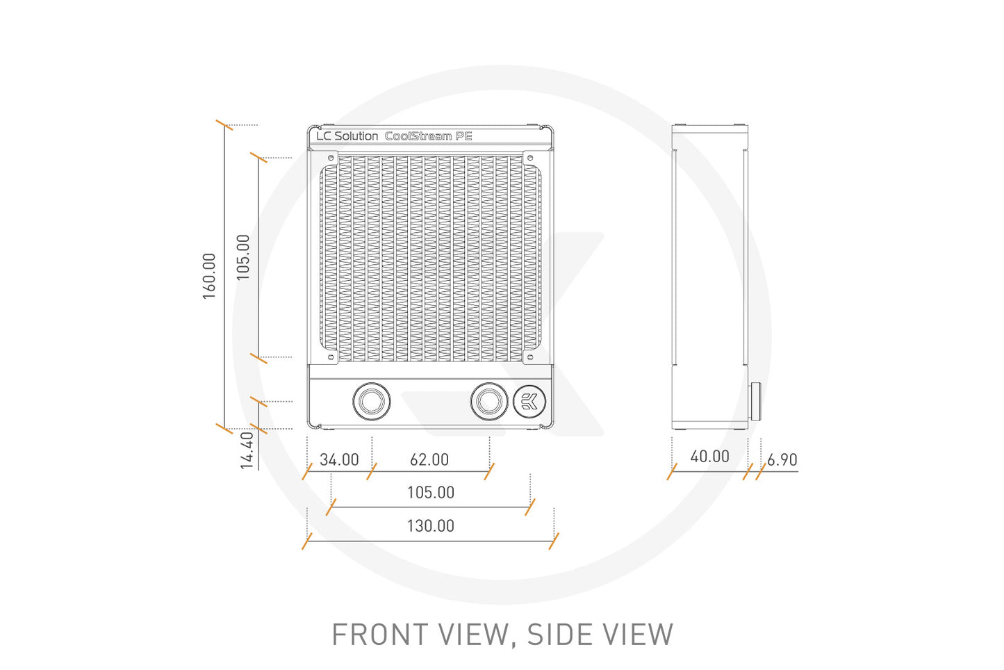 EKWB EK-CoolStream PE 120 - Canada Watercool