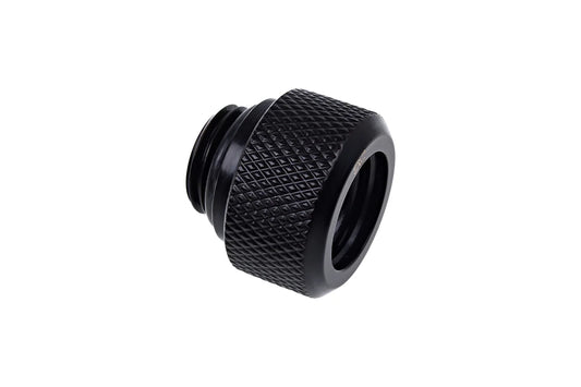 Alphacool Eiszapfen 13mm HardTube screw-on nozzle G1/4 - Deep Black