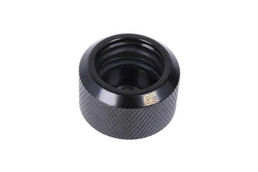 Alphacool Eiszapfen 16mm HardTube screw-on nozzle G1/4 - Deep Black
