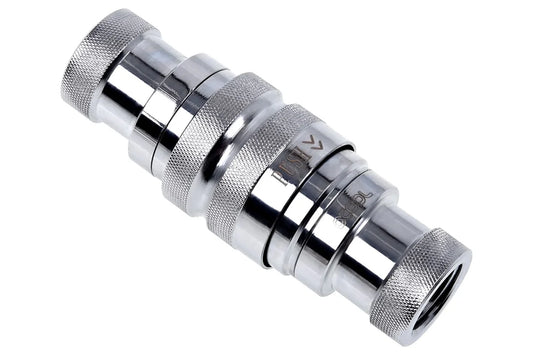 Alphacool Eiszapfen quick release coupling set G1/4 IG - Chrome