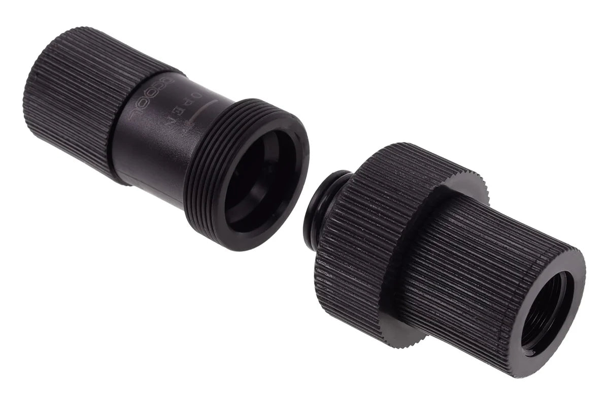 Alphacool HF quick release coupling set G1/4 - Black