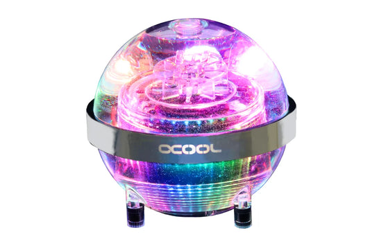 Alphacool Eisball Digital RGB - Acryl with VPP D5 Apex PWM pump