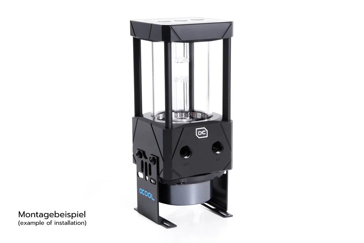 Alphacool Eisbecher Aurora D5 Acetal/Glass - 150mm incl. Alphacool VPP Apex