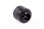 Alphacool Eiszapfen 14mm HardTube compression fitting G14 - knurled - deep black