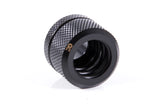 Alphacool Eiszapfen 14mm HardTube compression fitting G14 - knurled - deep black sixpack