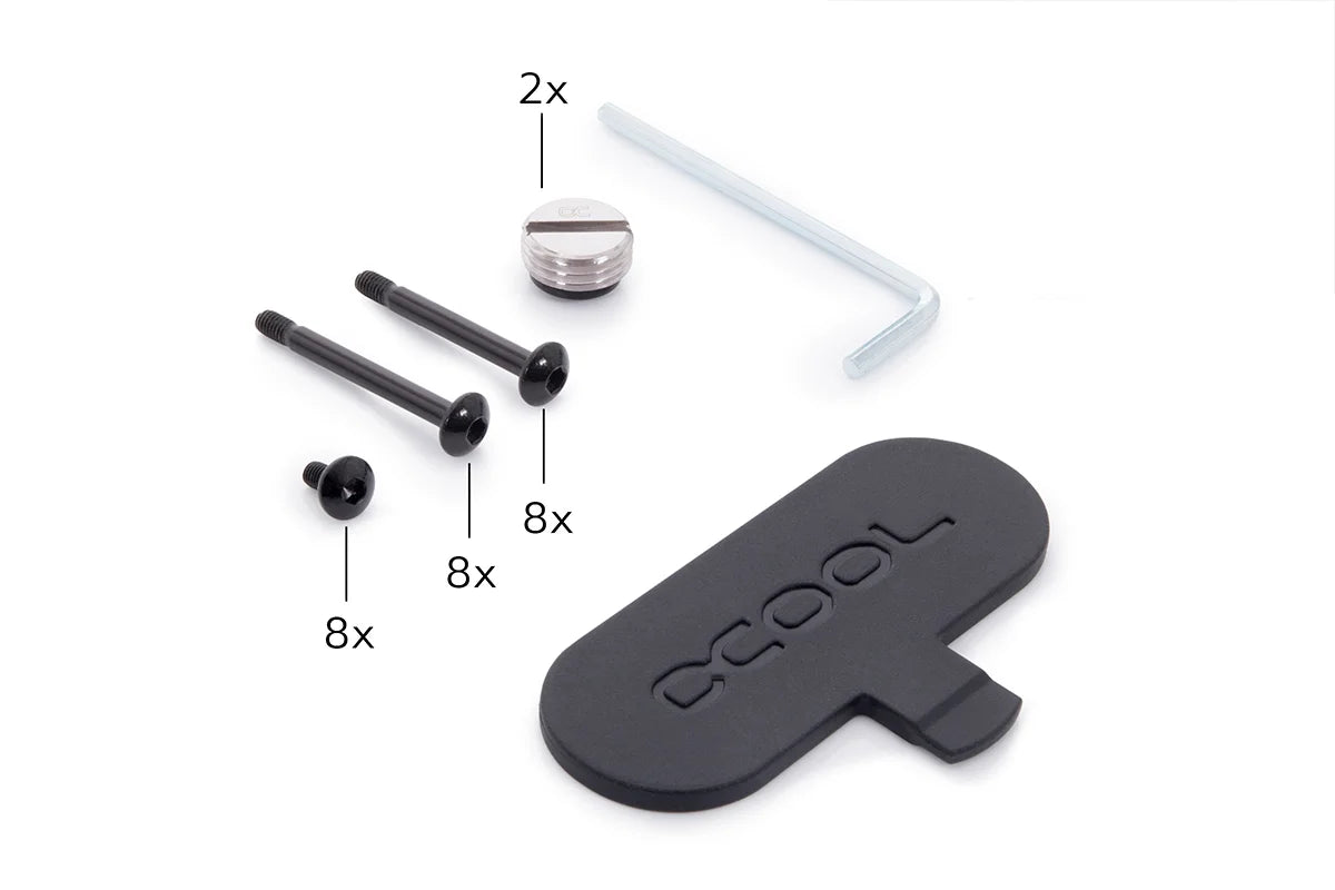 Alphacool HPE-45 Full Copper 280mm Radiator - White