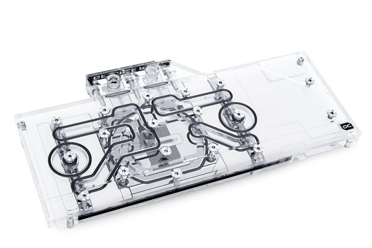 Alphacool Eisblock Aurora Acrylic GPX-N RTX 3080/3090 XC3 Ultra Gaming with Backplate