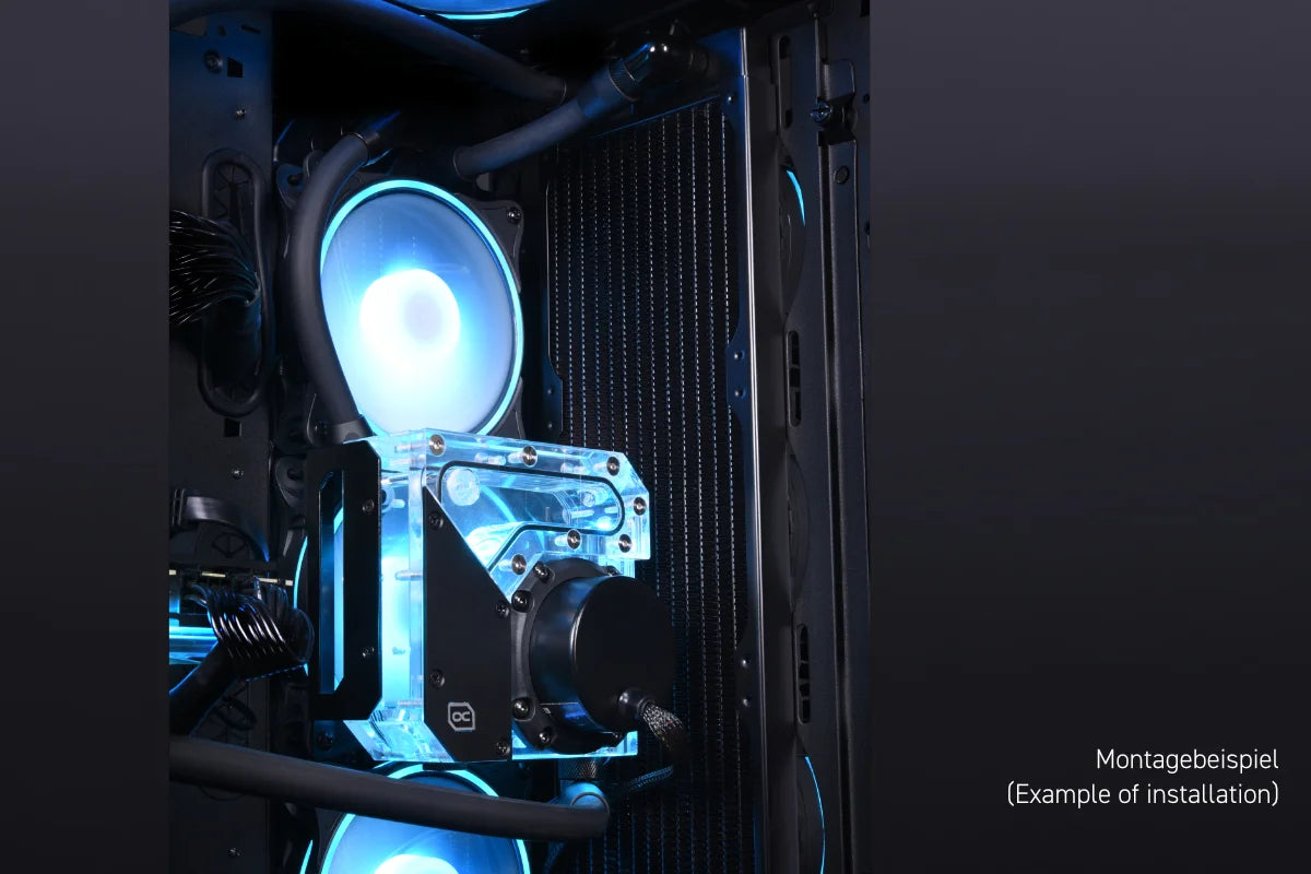 Alphacool Rise Flat Reservoir DDC with DDC310 pump