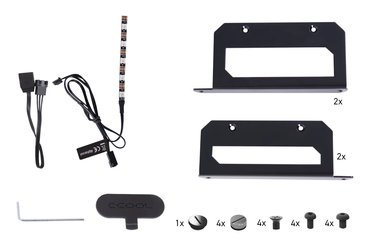 Alphacool Rise Flat Reservoir DDC with DDC310 pump