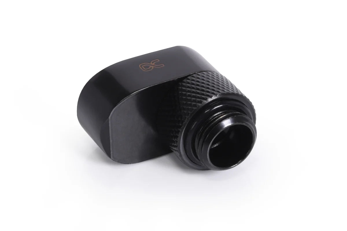 Alphacool Eiszapfen 16mm offset piece rotatable G1/4 AG to G1/4 IG - black