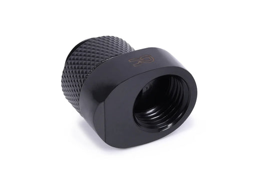Alphacool Eiszapfen 8mm offset piece rotatable G1/4 AG to G1/4 IG - Black