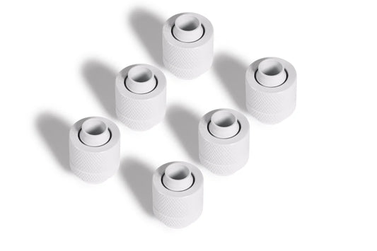 Alphacool Eiszapfen 13/10mm screw-on nozzle G1/4 - White Sixpack