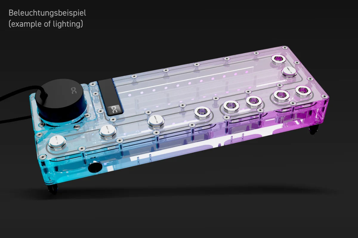 Alphacool Core Distro Plate 360 Right with VPP Apex Pump