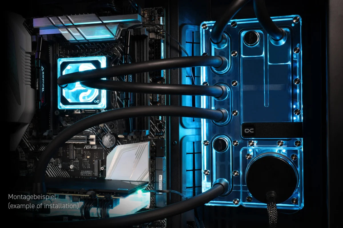 Alphacool Core Distro Plate 360 Right with VPP Apex Pump