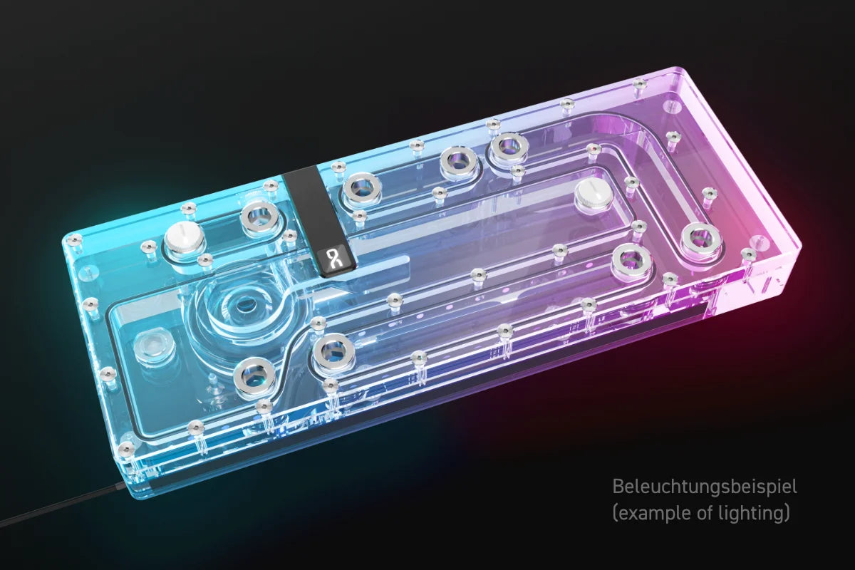 Alphacool Core Distro Plate O11 Dynamic Evo/XL with Apex VPP pump