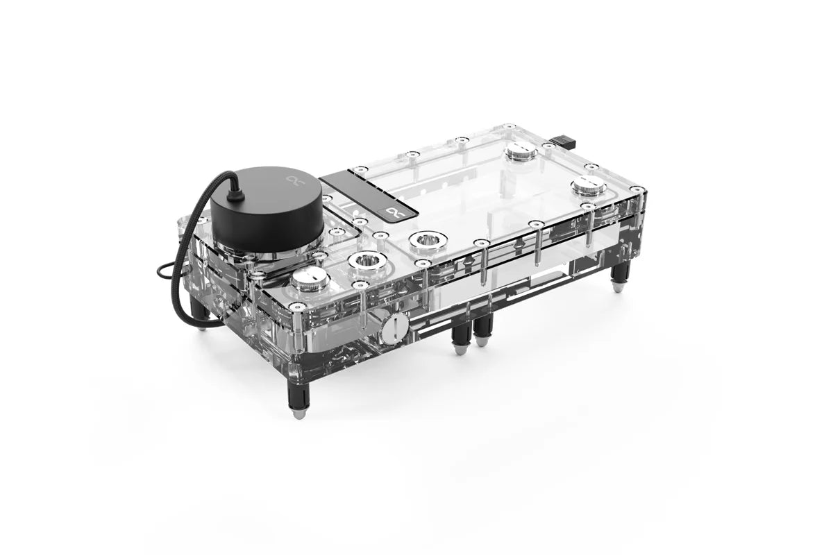 Alphacool Core Flat Reservoir 240 Right with VPP Apex Pump