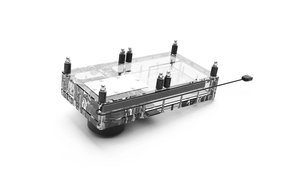Alphacool Core Flat Reservoir 240 Right with VPP Apex Pump