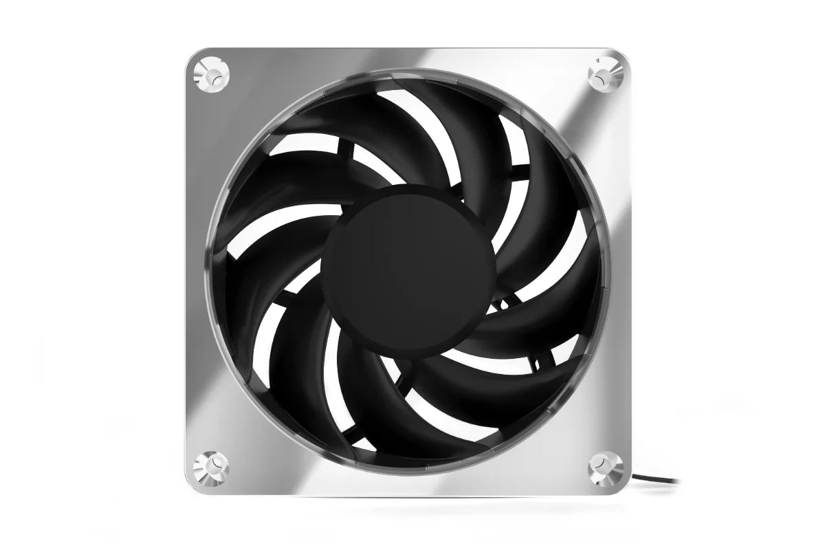 Alphacool Apex Stealth Metal Power Fan 3000rpm Chrome (120x120x25mm)