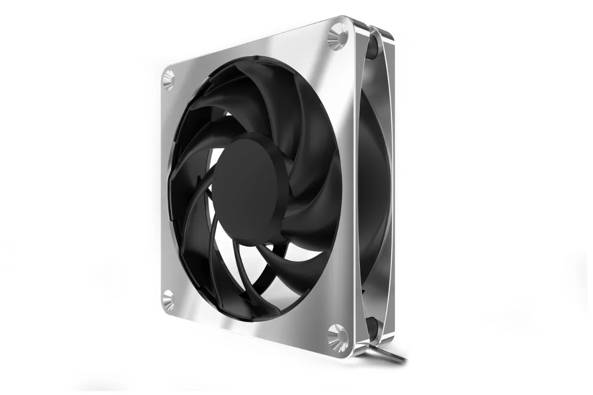 Alphacool Apex Stealth Metal Power Fan 3000rpm Chrome (120x120x25mm)