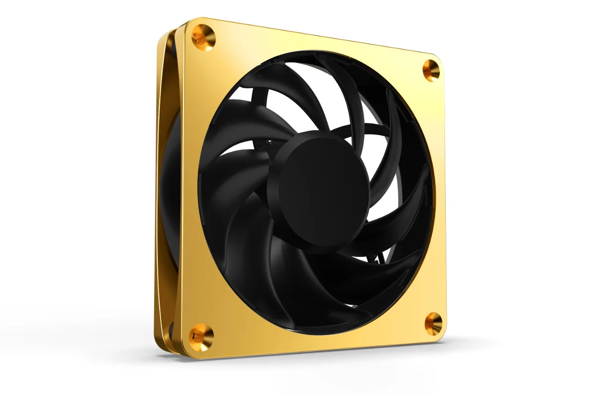 Alphacool Apex Stealth Metal Power fan 3000rpm gold (120x120x25mm)