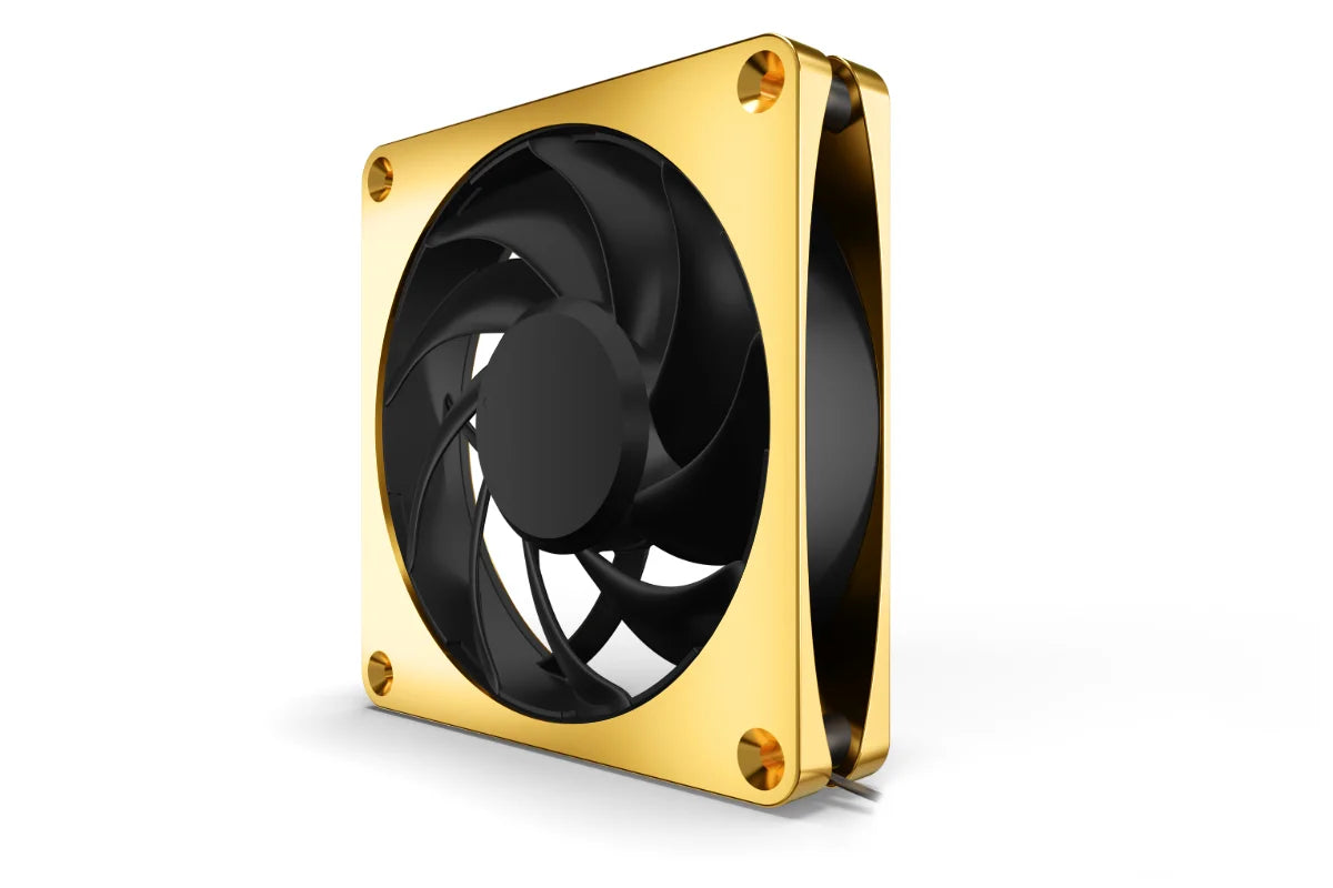 Alphacool Apex Stealth Metal Power fan 3000rpm gold (120x120x25mm)