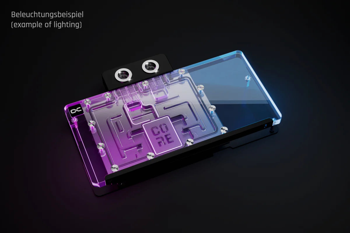 Alphacool Core RX 9070 XT Aorus Elite with Backplate