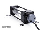 Alphacool Eisbecher Aurora D5 Acetal/Glas - 250mm