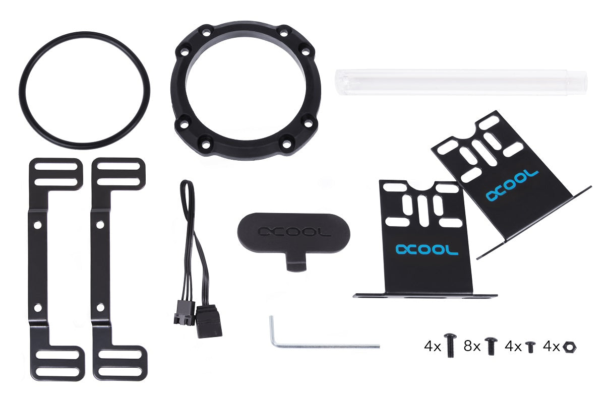 Alphacool Eisbecher Aurora D5 Acetal/Glas - 250mm